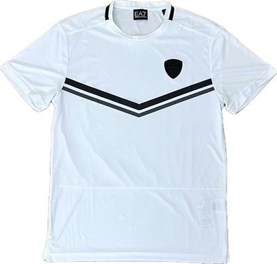 Emporio Armani EA7 $145 Men's White Dynamic Athlete Jersey Tee T-Shirt L