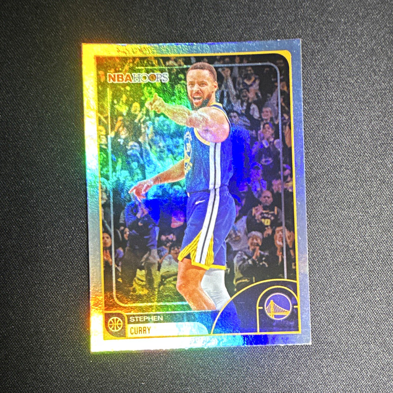 2026 Topps NBA Hoops 141 Stephen Curry Rainbow Foil Golden State Warriors (1)