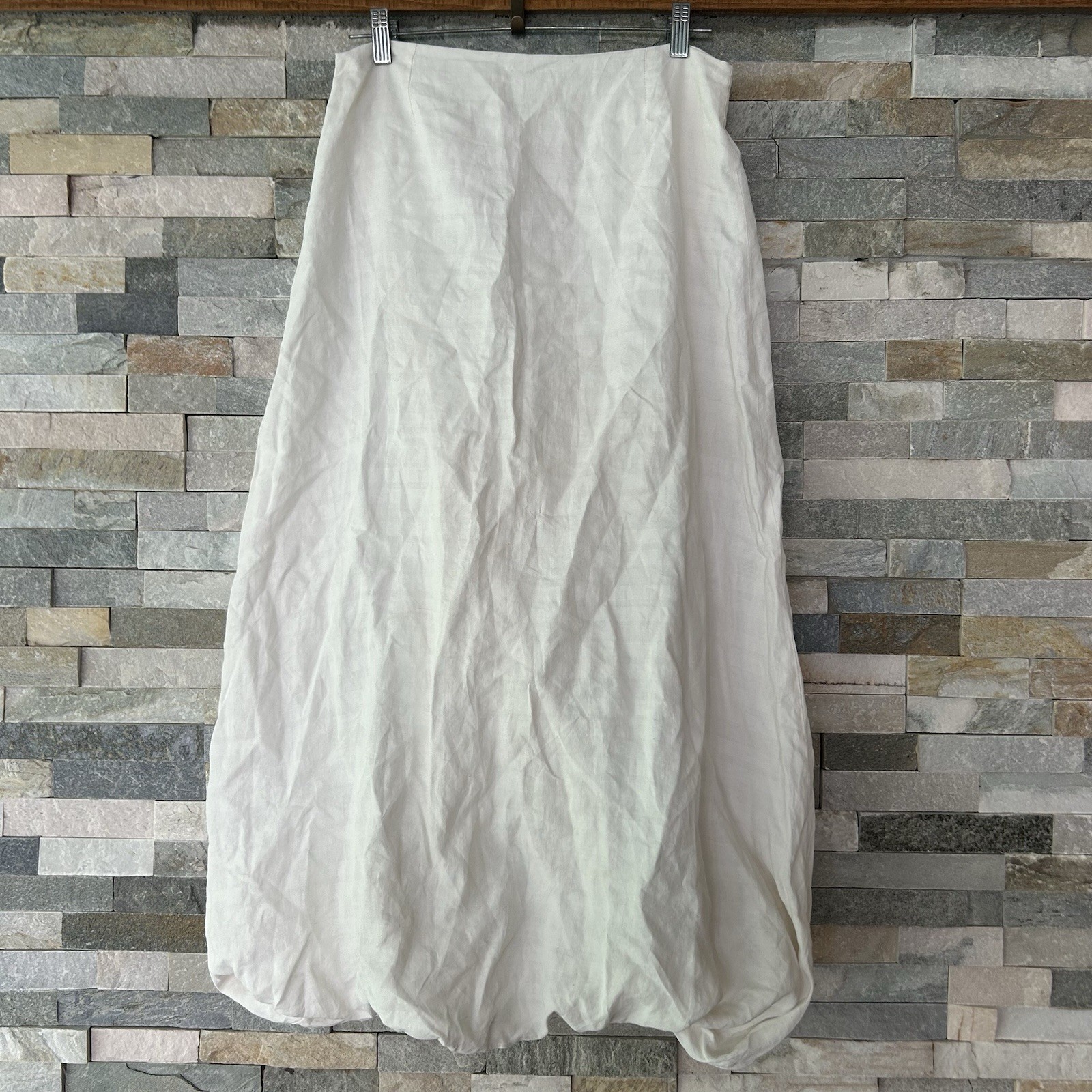 Sarah Pacini Hemp Maxi Bubble Skirt Light Summer Size 1 Womens Fashion