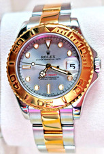 Rolex Yachtmaster Stahl Gold 35mm  Serie 168623
