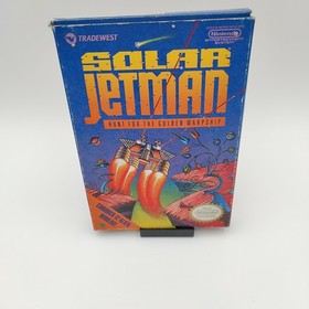 Solar Jetman: Hunt for the Golden Warpship for Nintendo NES Complete