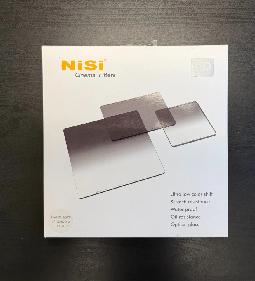 NEU OPEN BOX NiSi 6,6x6,6 Nano Soft Edge IRND 0,3 Kinofilter für matte Boxen - Bild 1 von 1