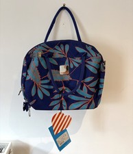 TRIPP Express Fern Holdall Large Capacity Luggage Travel Bag Blue & Orange BNWT