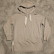 Aerie Hoodie Sweatshirt Pink Zipper Sides Size XSmall Oversized Comfy Preppy