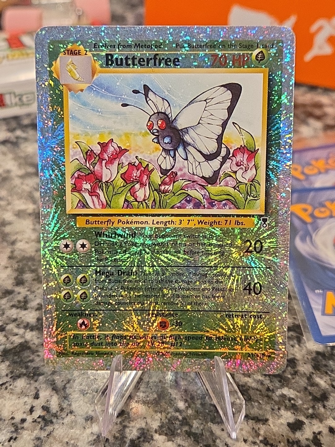 Butterfree 21/110 Pokemon Legendary Collection Reverse Holo NM/Mint