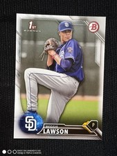 2016 Topps Bowman Red 1st Rookie Reggie Lawson