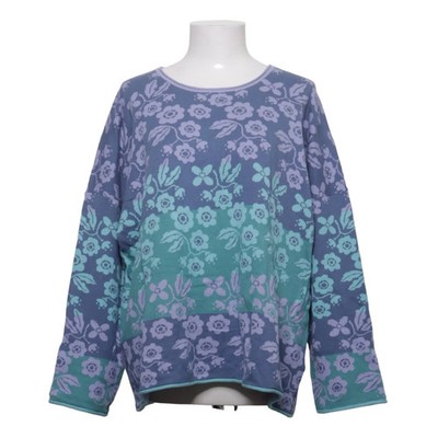 Gudrun Sjödén, Strickpullover, Größe: XL, Blau/Lila/Grün #Fss