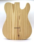 Pine Telecaster / Semi-Hollow Style / Left Handed Guitar Body #710 / Made in USA — photo 2