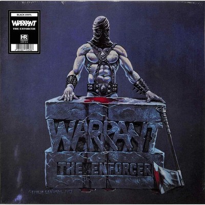 Warrant The Enforcer NEU Black Vinyl Thrash Speed Metal