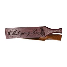 Mahogany String Instrument Box With Purple Heart Lid Aggressive Rasp Sound