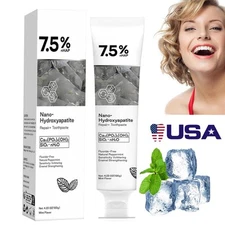 7.5% Nano-Hydroxyapatite Toothpaste,Deep Cleaning Toothpaste for Sensitive Teeth