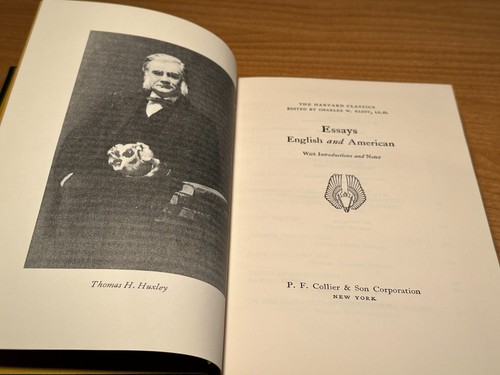 Harvard Classics Deluxe Edition: Essays English and American 62th Printing 1969 - Foto 3 di 6