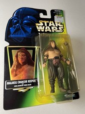 Star Wars MALAKILI RANCOR KEEPER Power o' Force Action Figure Green Holo Card