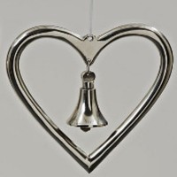 Metall Herz Silber 13Cm Deko Hochzeit Tischdeko Gastgeschenk Wedding Tree Neu