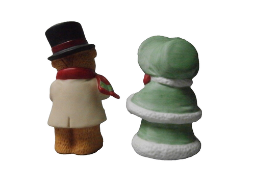 Enesco 1983 Christmas Caroling Bears Porcelain Lucy and Me Lucy Rigg - Picture 4 of 10