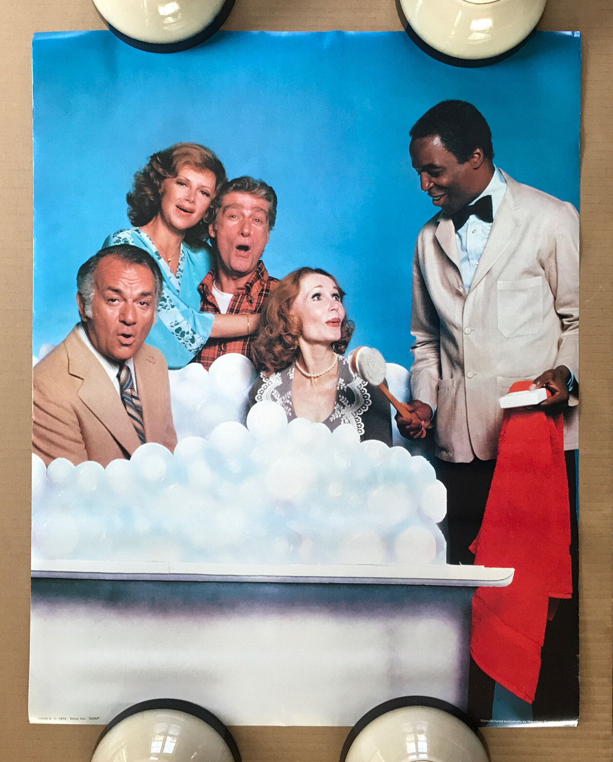 Vintage Original 1970s Soap Cast Pinup 1979 Television
