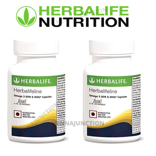 2x Herbalife Herbalifeline Omega 3 Softgel Capsules Expiry 2022 (60 Days  Supply) | eBay