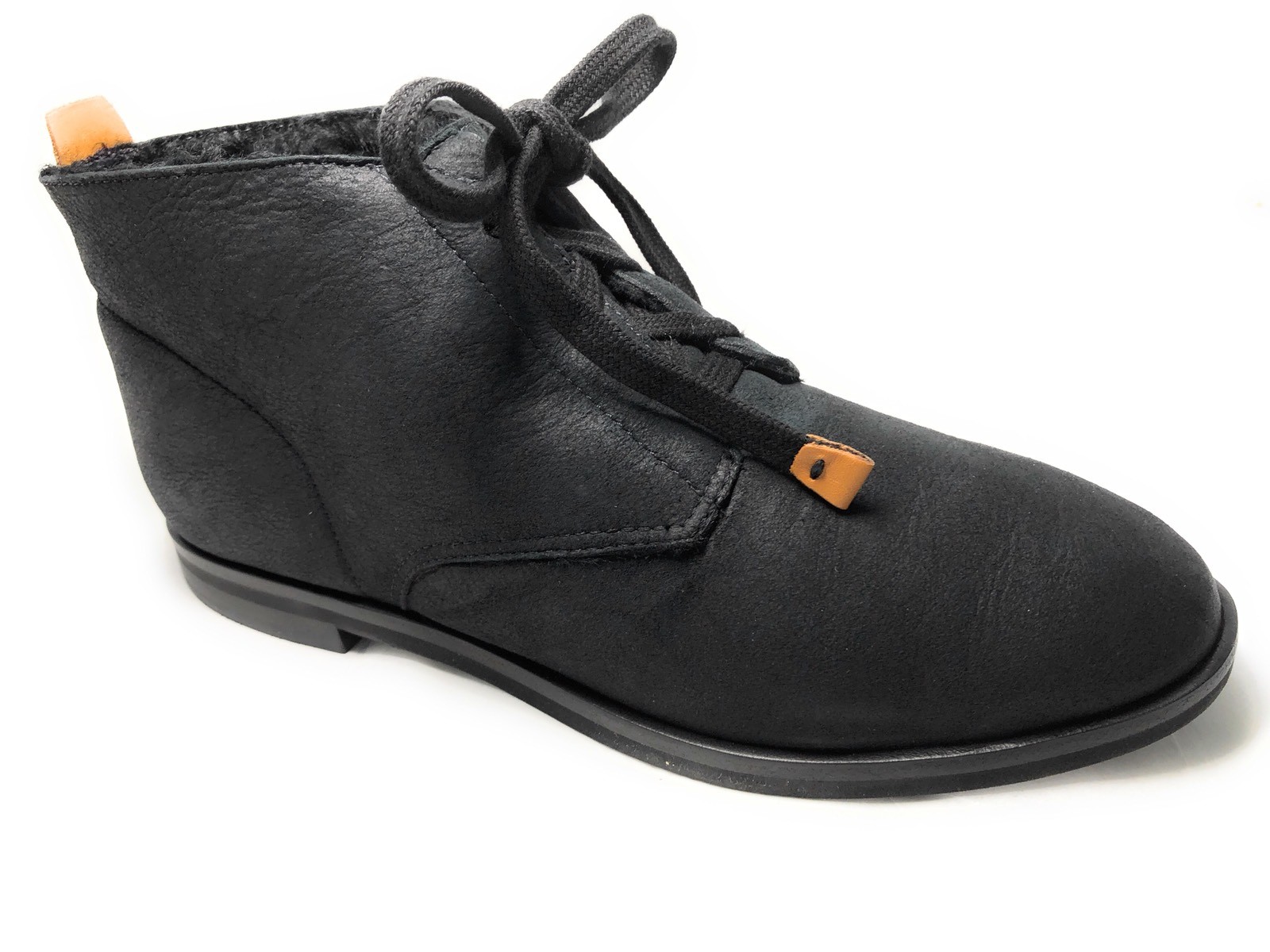 warm black ankle boots