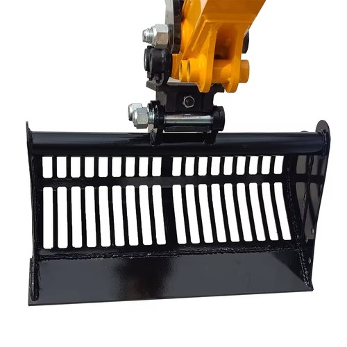 DE STOCK 600mm Felsen Boden Screening Sand Bucket Attachment für Mini-Bagger - Bild 5 von 6