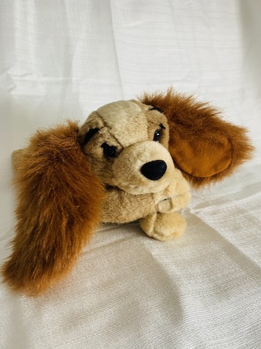 Vintage Disney Lady & The Tramp Welpe Hund Plüsch pelziges Ohr Stofftier Spielzeug 9 Zoll - Bild 5 von 12