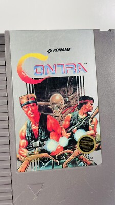 CONTRA -- Nintendo NES Original Authentic Classic 2 Player Game | eBay