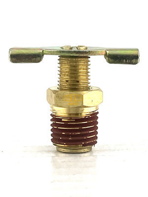 Air Compressor Drain Valve Replacement for Craftsman Petcock 072-0001, 072-0006 