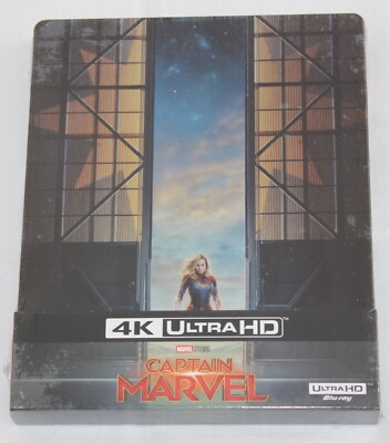 Steelbook 4K Ultra HD + Blu-ray: Captain Marvel - Deutsch