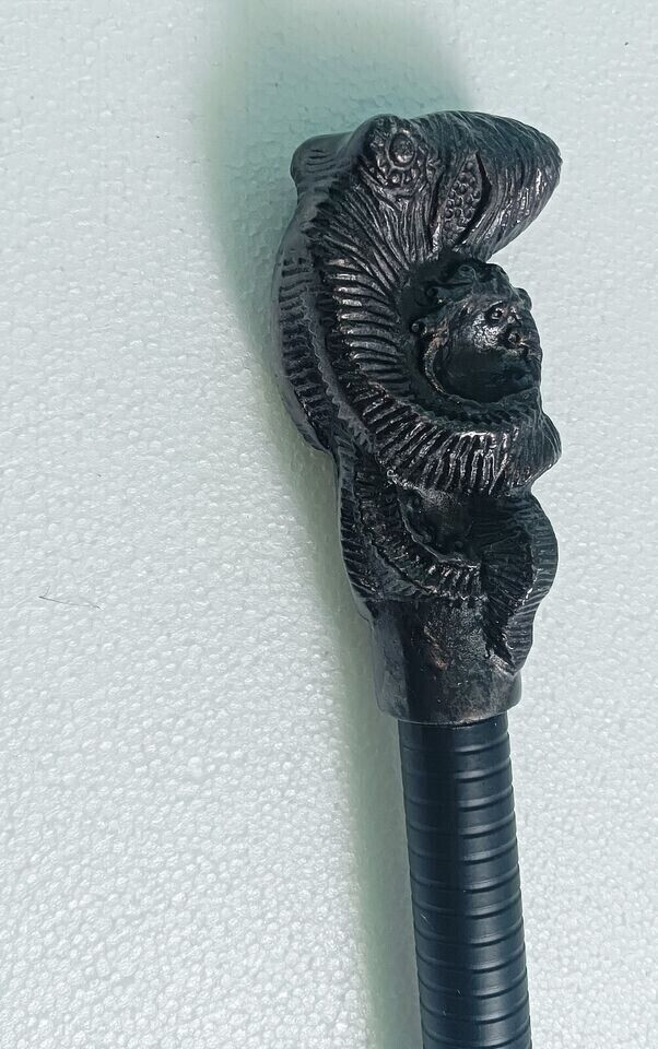 Antique AL Solid Octopus Head Handle Stainless St… - image 6