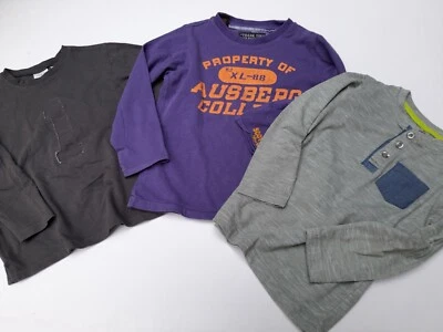 Paket*Set*3 x Langarm-Shirt Jungen Gr. 104*Pullover*Hemd*Henley*Zara*Kiki&Koko* - Bild 1 von 4