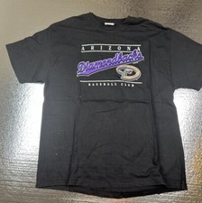 2004 Dynasty Arizona Diamondbacks black T-shirt size large 2004 MLB Baseball