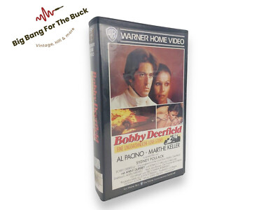 Bobby Deerfield VHS Kassette Videokassette Pacino Sydney Pollack Große VHS Box!