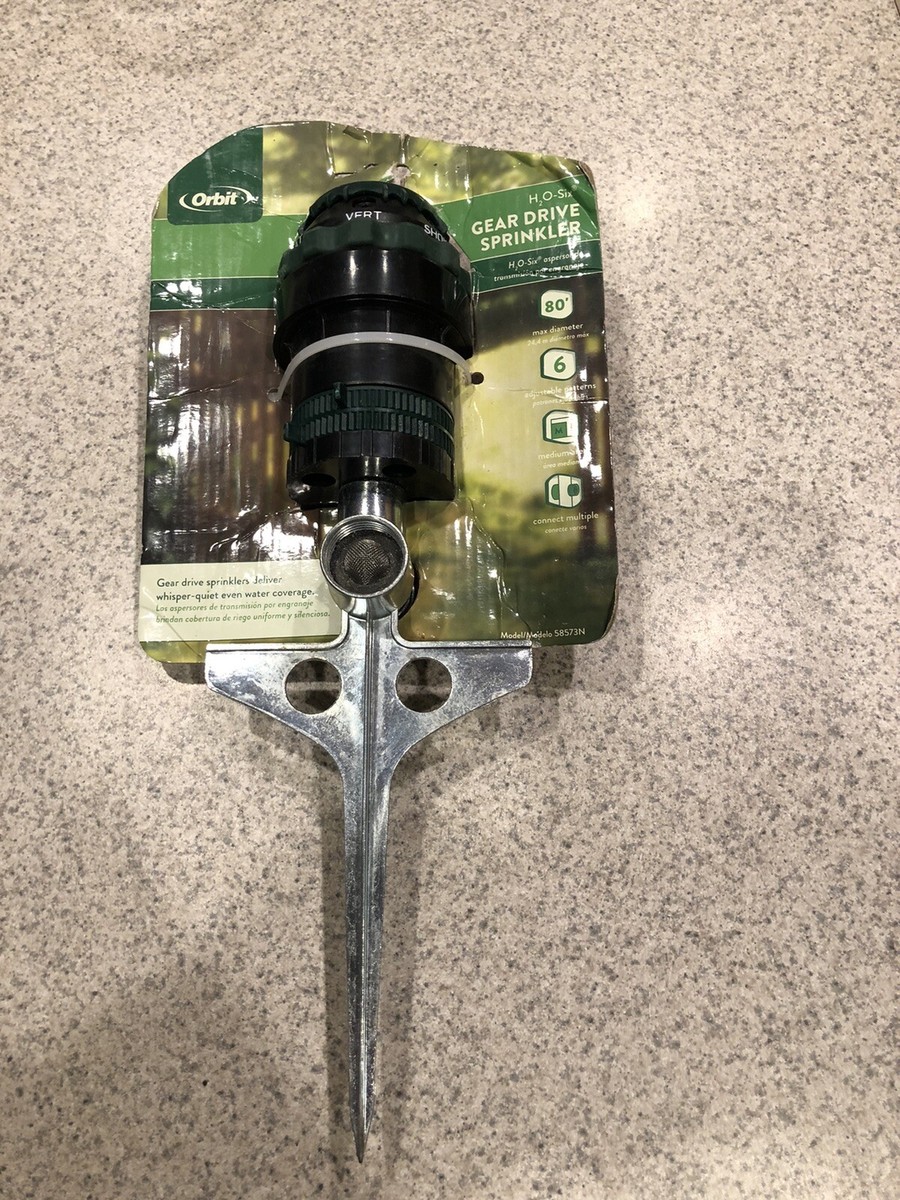 Orbit H2O-6 Gear Drive Sprinkler (58573N) for sale online | eBay