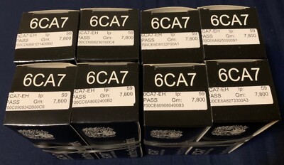 Fabrik Platinum Angepasste Octet Electro Harmonix Fat Flasche 6CA7/EL34 Rohre ,