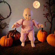 american girl, pleasant company, bitty baby In Pink Romper 