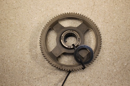 1993-2021 Honda XR650L OEM Starter One Way Driven Gear 80T 3135 S73 - Picture 2 of 5