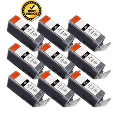 9 x New PGI-225 PGI225 Bk Ink Cartridge For Canon Pixma MG5320 MX712 MX892 MX882