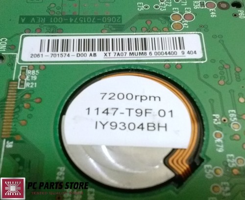 Western Digital 160GB 2.5 WD1600BEKT-00F3T0 2061-701574-D00 AB FOR PARTS/REPAIR - Picture 4 of 5