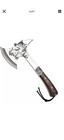 12.2" Camping Hatchet with Sheath Outdoor Polished Axe Survival Wolf Tomahawk — photo 3