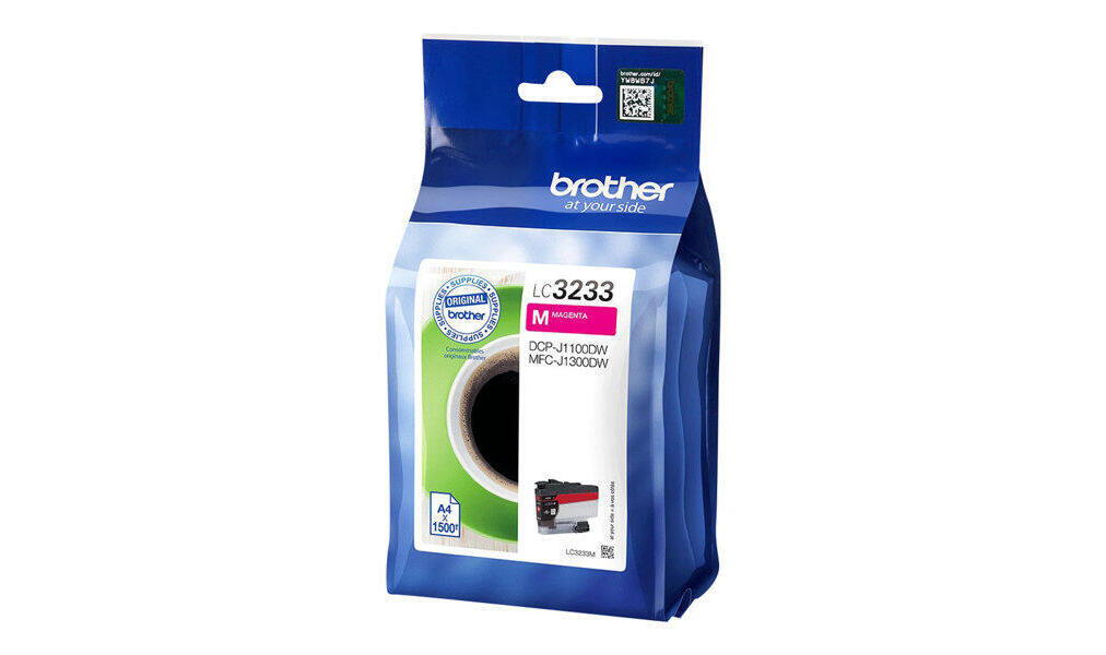 Оригинальный патрон Brother LC-3233M Druckerpatrone magenta 1500 шт LC3233M 4990₽
