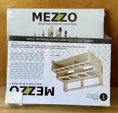 Mezzo Rack Mezzo Artist Studio Set Paint & Brush Rack 1/2 / Paint & Brush Corner ...