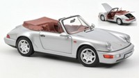 Norev 1/18 Porsche 911 Carrera 2 Cabriolet 1990 Statisches Modell Diecast