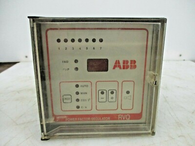 ABB POWER FACTOR REGULATOR BLIND POWER COMPENSATION REGULATOR RVQ