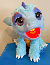 VG WORKING Fur Real Friends My Blazin Dragon Steam Lights Sounds Blue