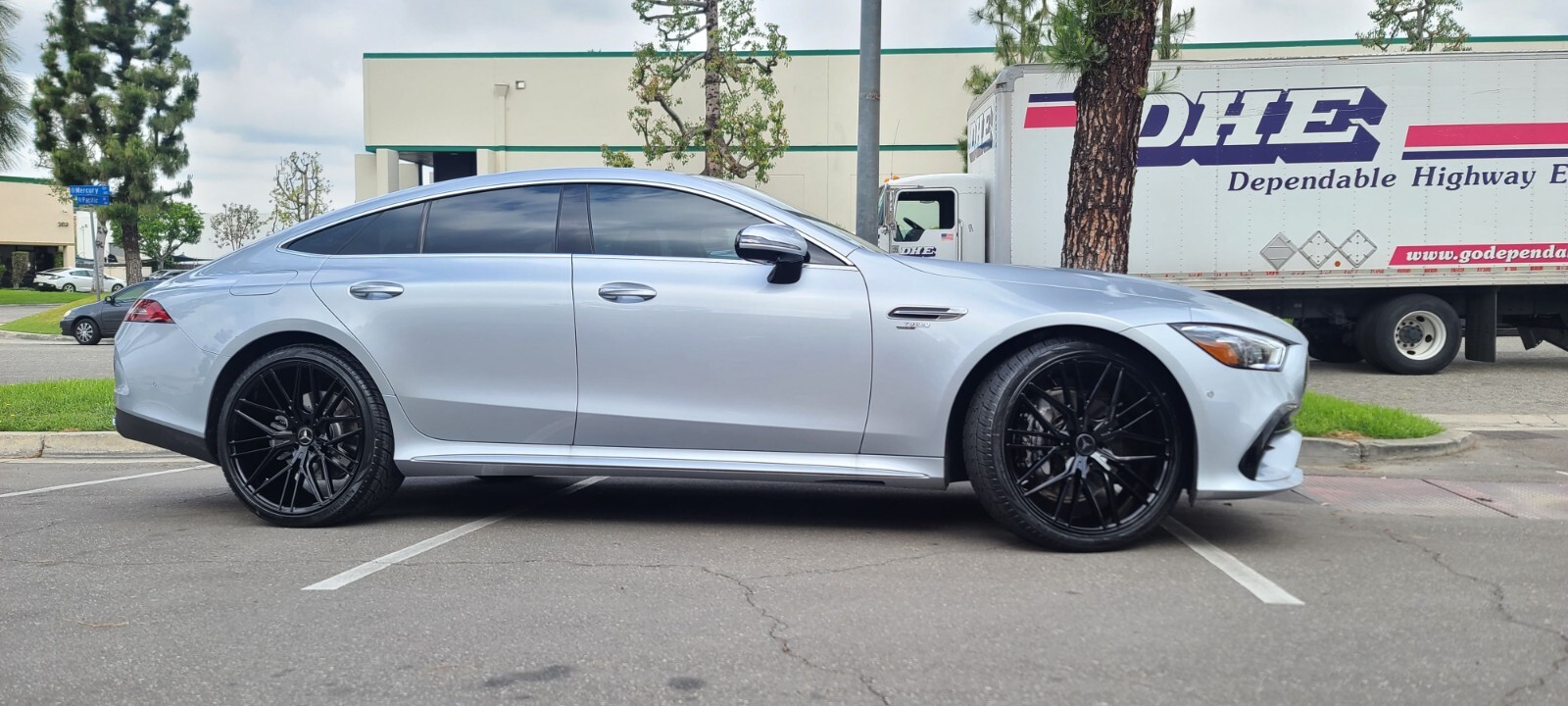 22 BLACK CONCAVE STAGGERED RF13 WHEELS FITS BENTLEY GT GTC & FLYING SPUR 19-25