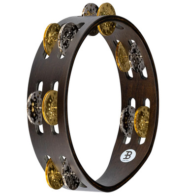 Meinl Percussion Compact Wood Tambourine 8 Inch (CTA2VM-WB)