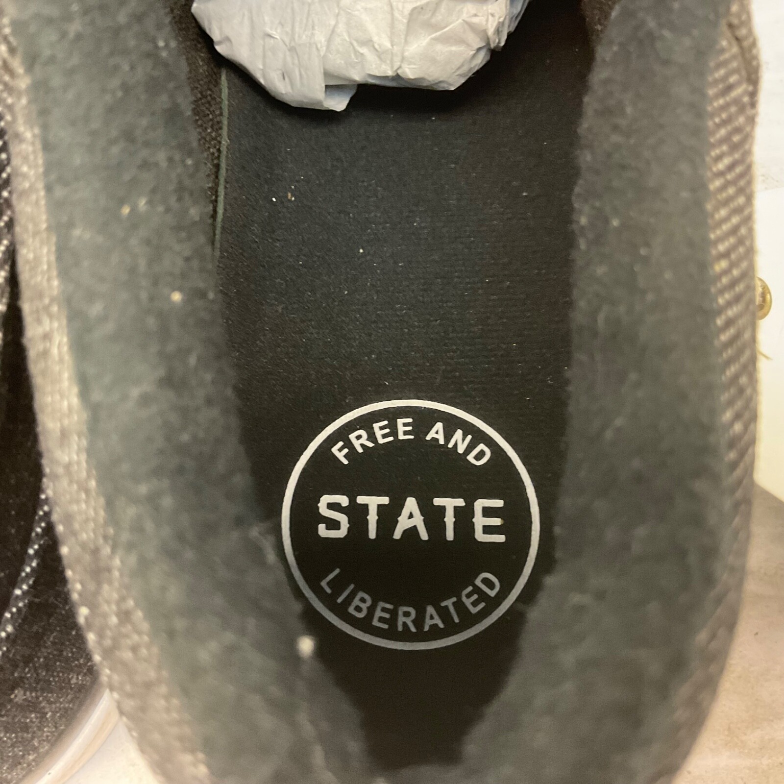 State Men's Low-Cut Mercer Denim Skate Sneakers FTWST10404 Black Size 10.5M image 7
