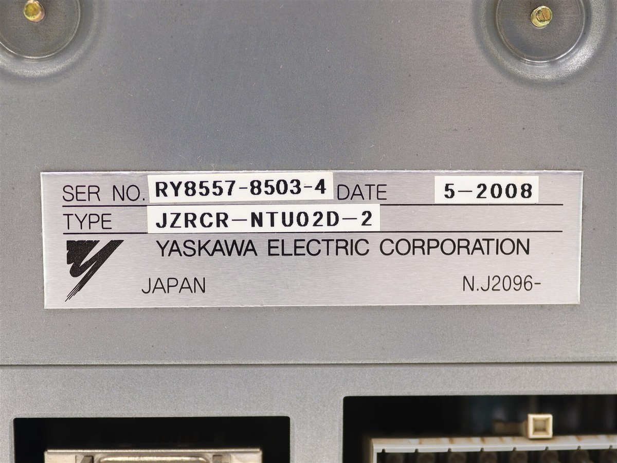 中古 YASKWA JZRCR-NTU01-1 電源ドライブ 保証付き Yaskawa Power Supply Drive JZRCR-NTU02D-2 | eBay