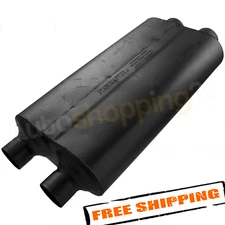 Flowmaster 530504 3" Dual In/2.5" Dual Out 50 Series Big Block Chambered Muffler