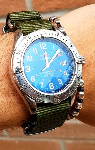 Cinturino tessuto orologio Verde Militare 20mm RESISTANT Hamilton Omega  Rolex | eBay
