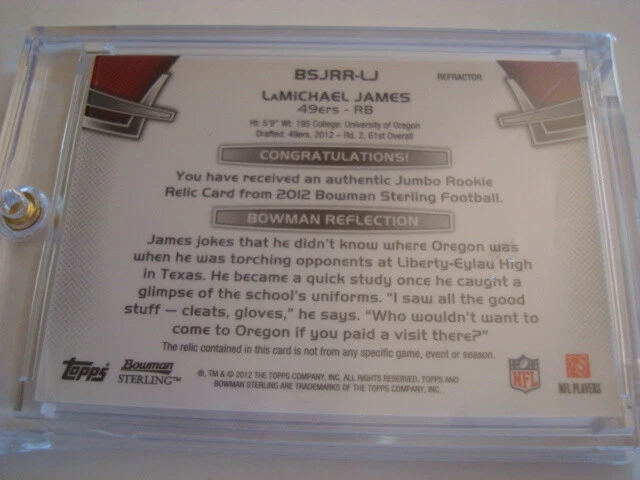 SAN FRANCISCO 49ers SINGLE CARD(S) NEW YOU CHOOSE - Image 2 of 4